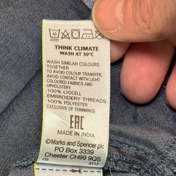 Marks & Spencer Collection Embroidered MIDI Dress 10 - Picture 14 of 15